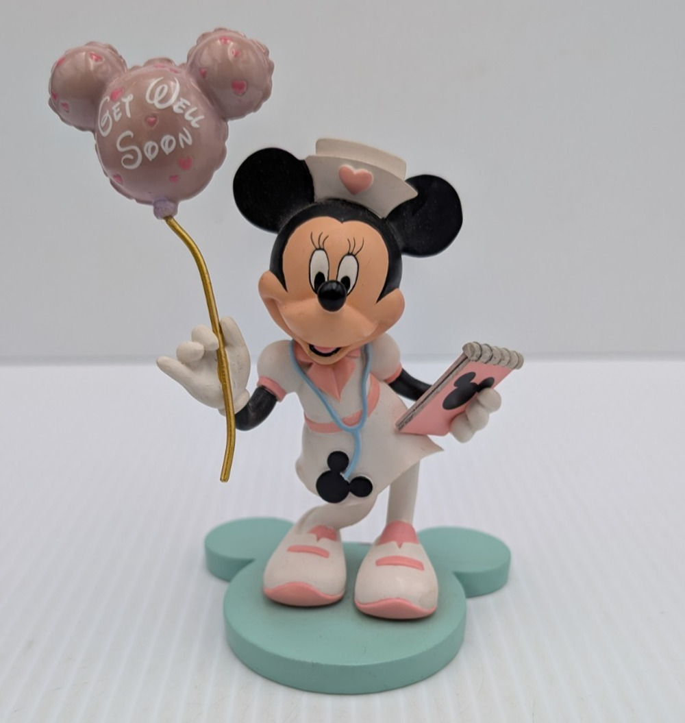 Disney Minnie Mouse Nurse Collection - Prescription for a Smile Figurine 5"